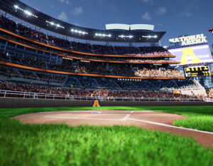 Synthetic Grass Baseball Diamond