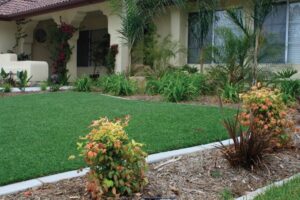 artificial-synthetic-front-lawn