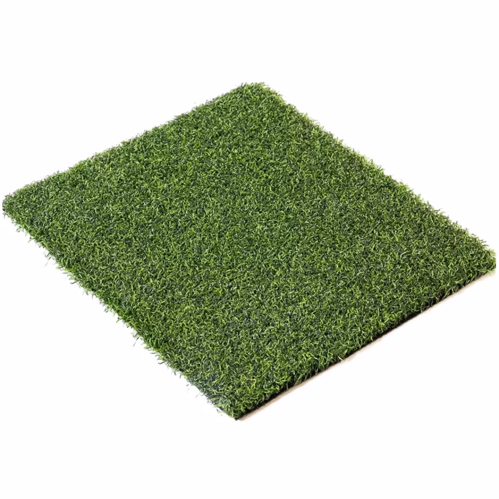 Artificial turf square, San Jose, CA.