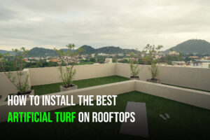 How to Install the Best Artificial Turf on Rooftops-ATE