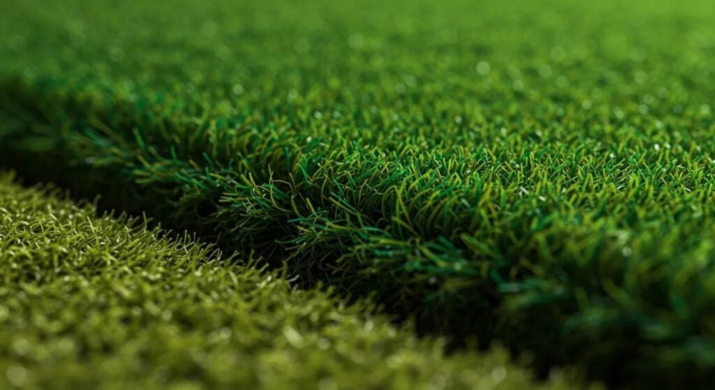 Artificial turf close-up San Jose, CA