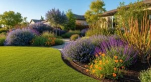 How San Jose Homeowners Combine Native Plants with Synthetic Landscape Elements