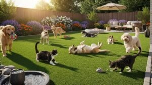 Pet-Friendly Artificial Turf