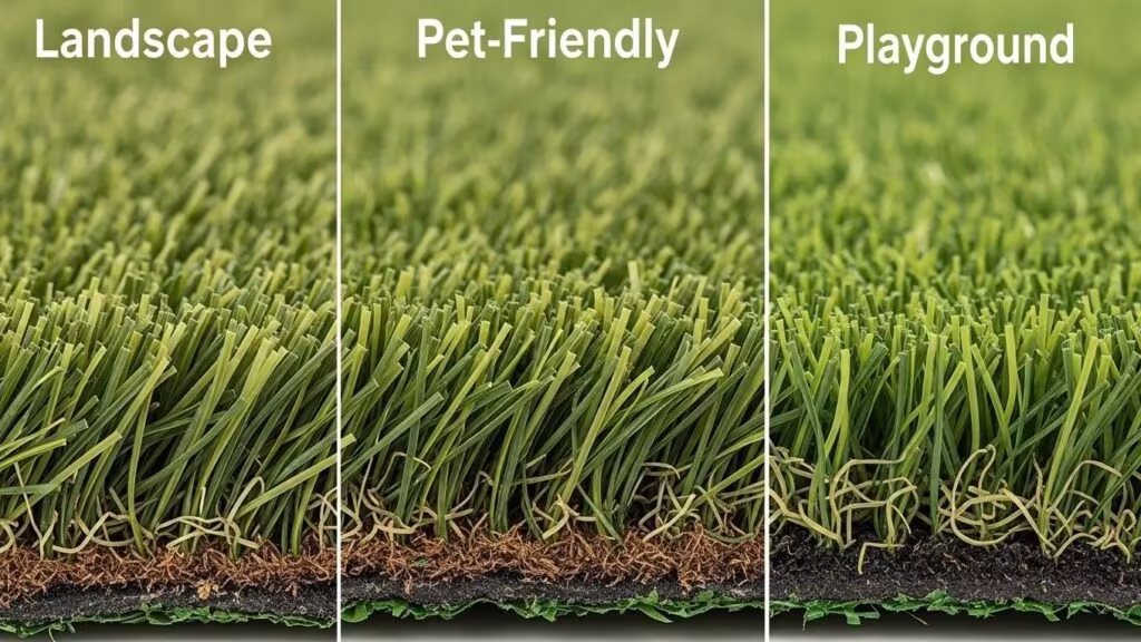 Types of Artificial Grass