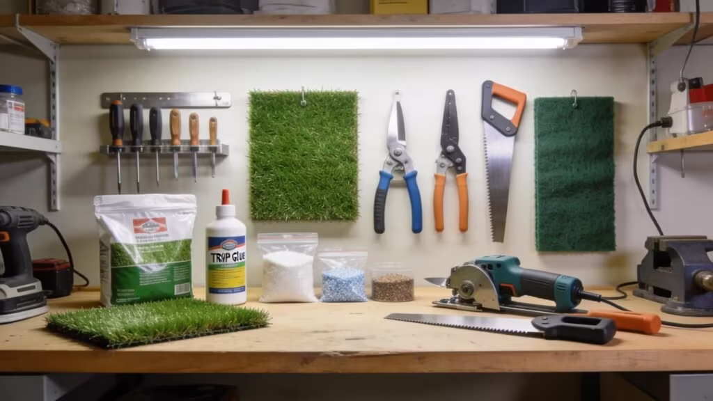 What Are Essential Installation Supplies and Tools for DIY Artificial Turf Projects