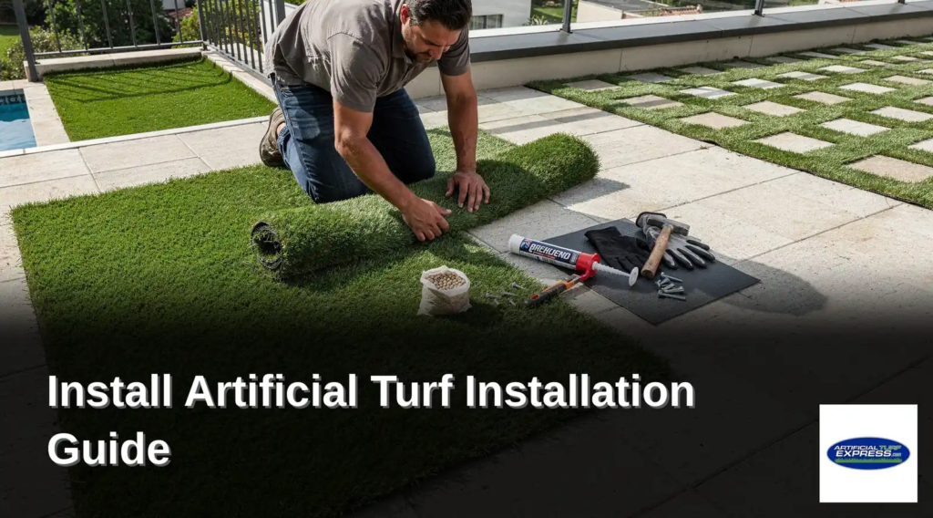How to Install Artificial Turf Installation Guide